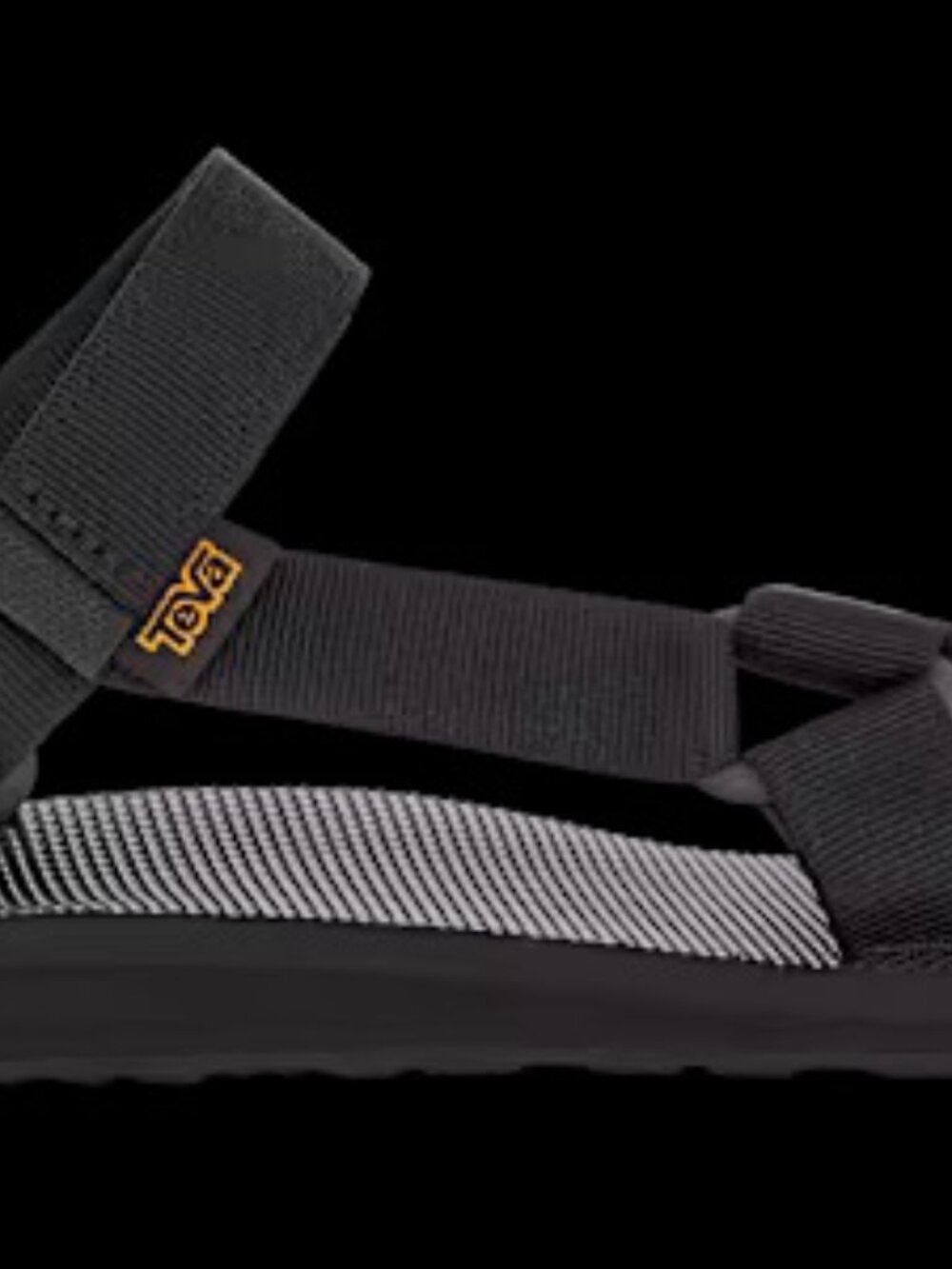 Teva Original Universal Sandal Black Men's 7 Good Condition Rrp $65